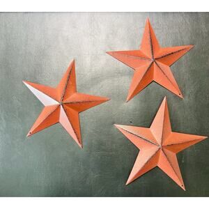 LOT CWI Barn Star, 18" 3 Red